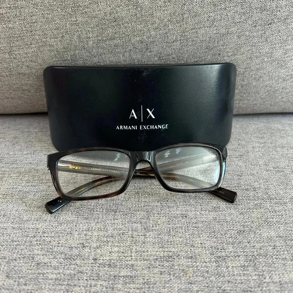 Armani Exchange Eyeglasses Frame with Case - Picture 1 of 9